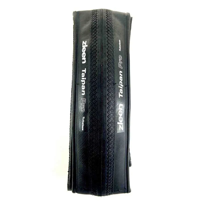 Zleen Taipan Pro Tubeless 700 X 25 Stiv Racerdekk, Black, 700 x 25, Sykkeldekk