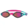 Zoggs Endura Speil-svømmebriller unisex, Aqua / pink / mirrored multi, One Size