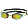 Black lime-mirrored gold