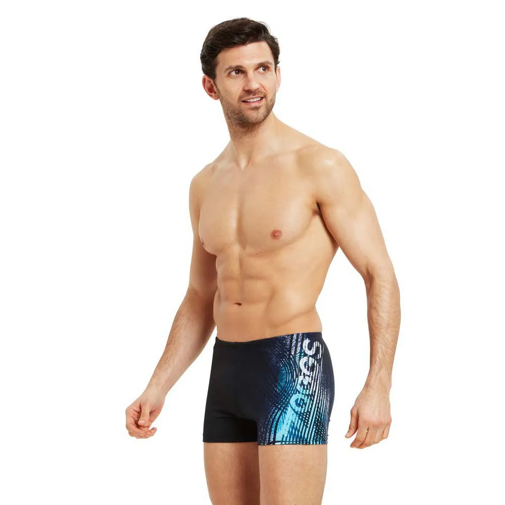 Zoggs Hip Racer Badebukse, Streamer print