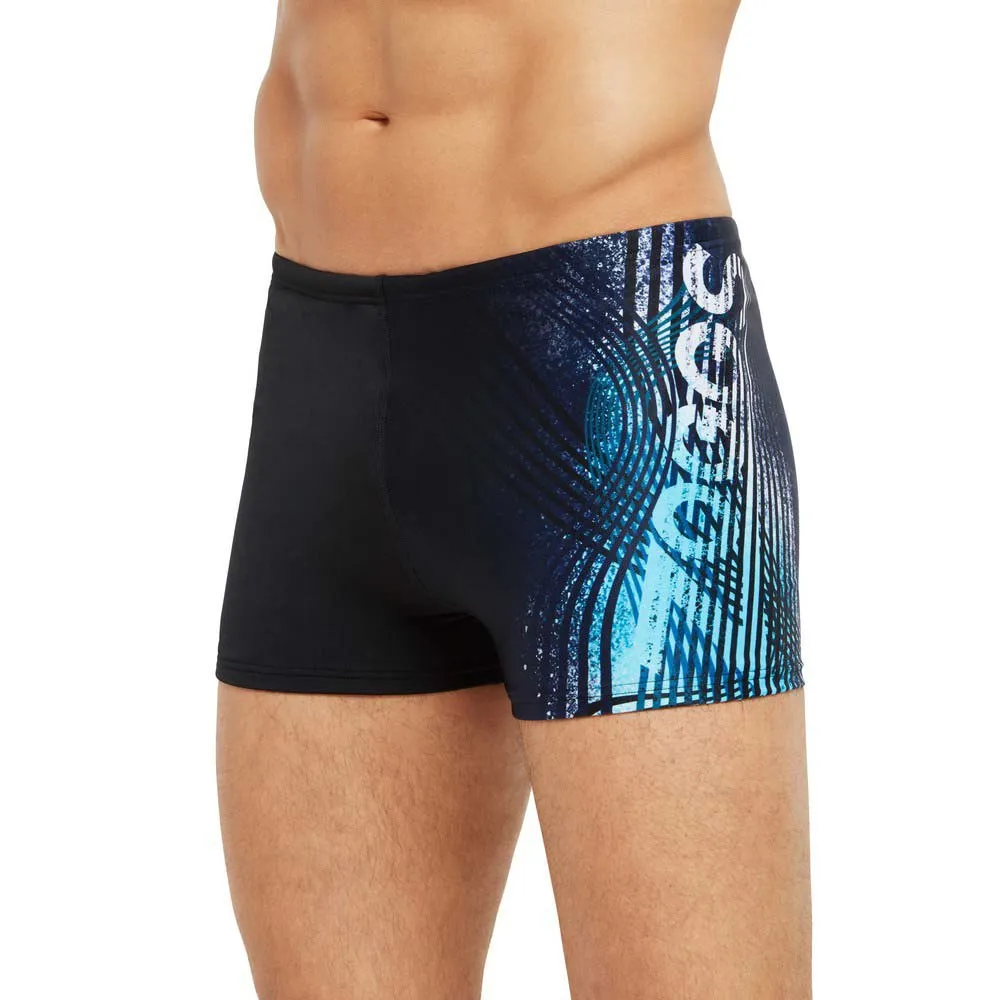 Zoggs Hip Racer Badebukse, Streamer print