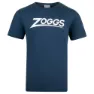 Dark blue / white