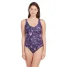 Zoggs Marley Scoopback Printed Badetøy female, Sunset bloom