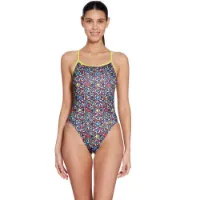 Zoggs Printed Rayback E Plus Badetøy female