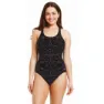 Zoggs Warrego Powerback Badetøy female, Warrego print