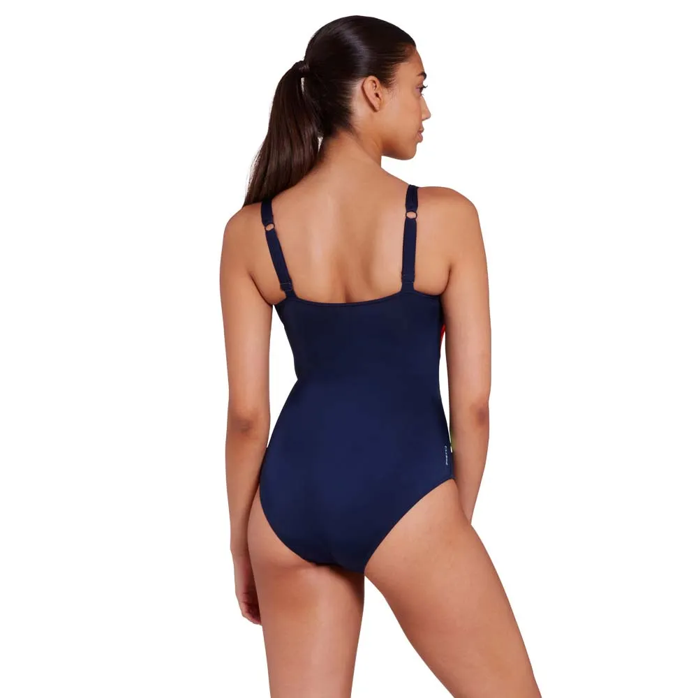 Zoggs Wrap Panel Classicback Badetøy female Zoggs Wrap Panel Classicback Badetøy female