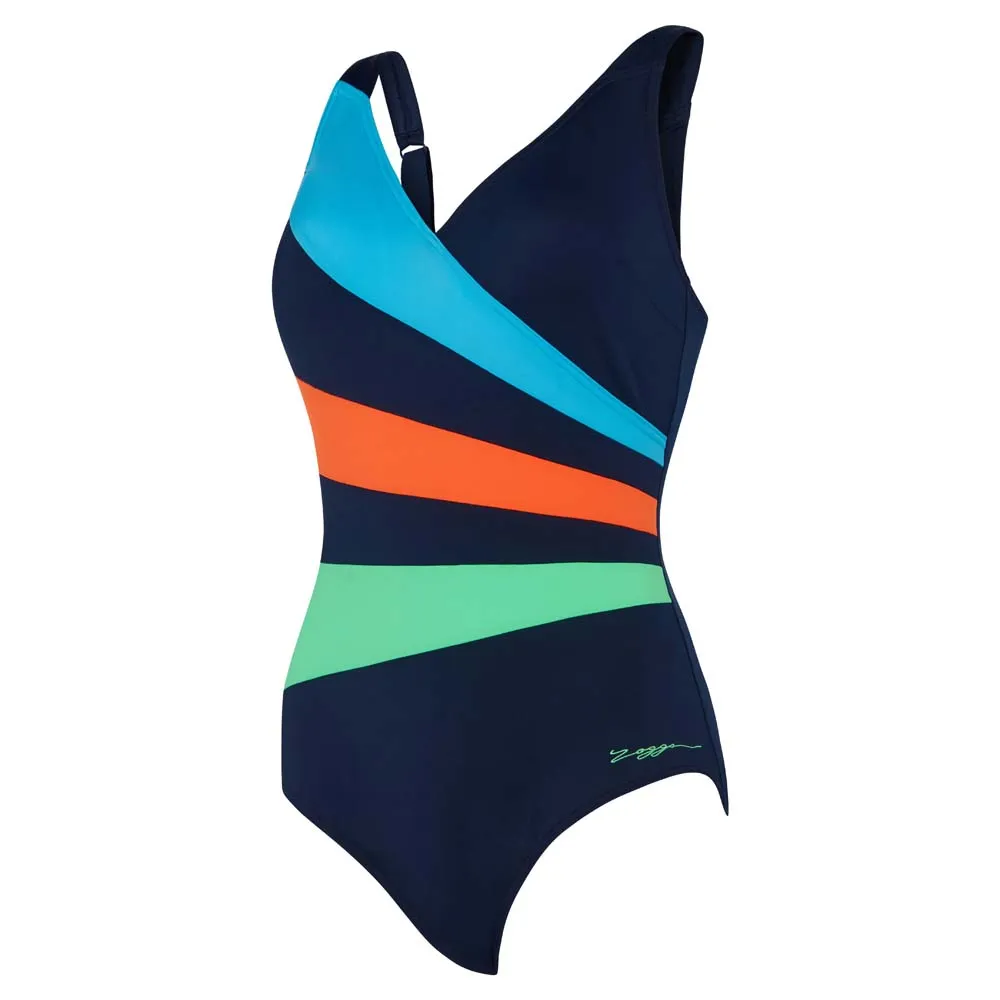 Zoggs Wrap Panel Classicback Badetøy female Zoggs Wrap Panel Classicback Badetøy female