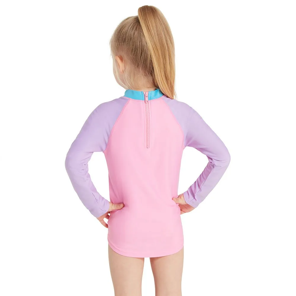 Zoggs Zip Uv-beskyttende Langermet T-skjorte unisex