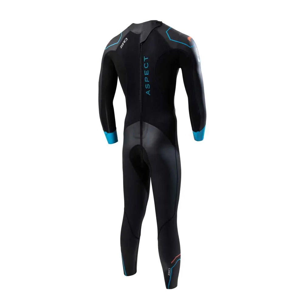 Zone3 Aspect Breaststroke Langermet Neopren Våtdrakt unisex, Black / blue, S Zone3 Aspect Breaststroke Langermet Neopren Våtdrakt unisex, Black / blue, S