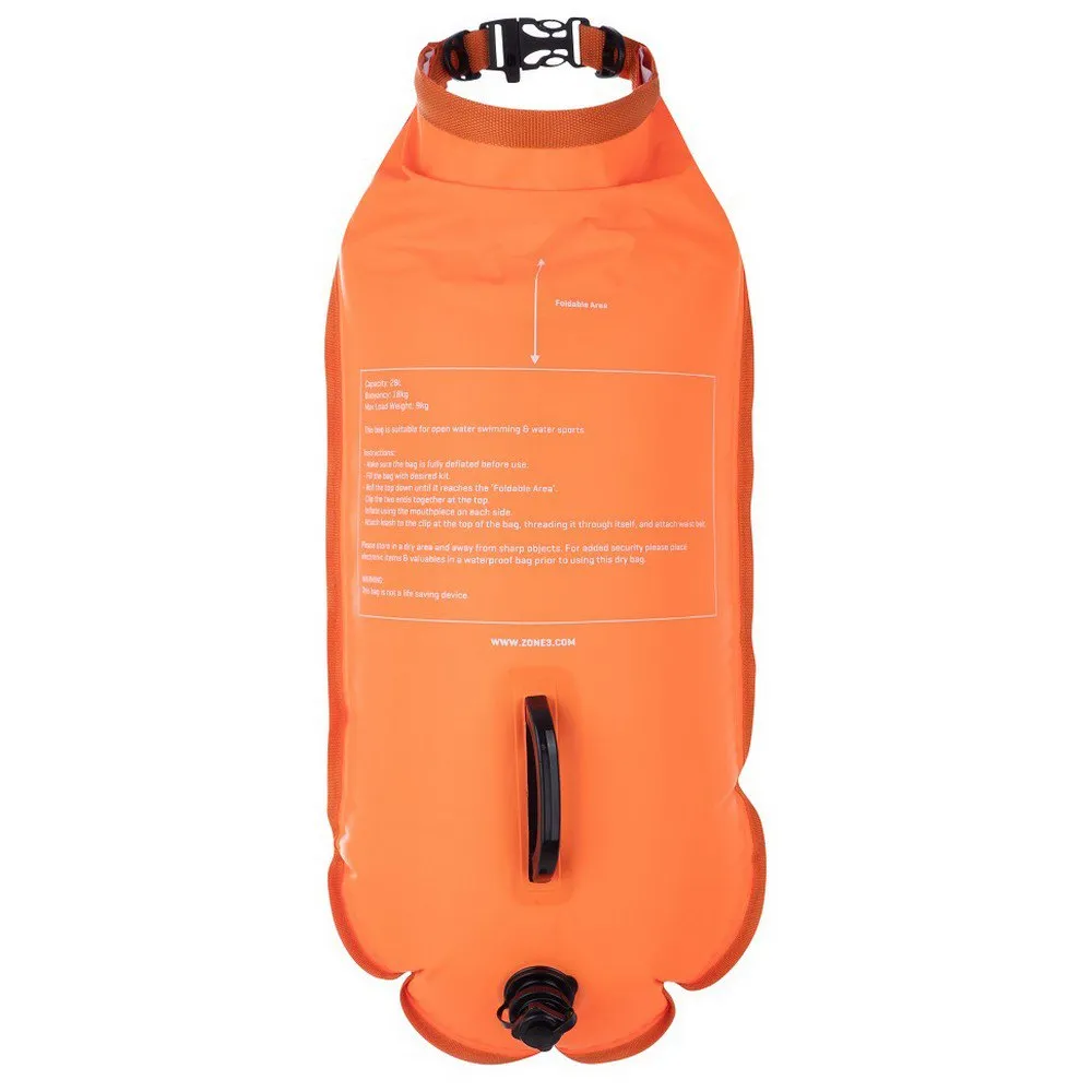 Zone3 Dry Bag 2 Led Bøye 28l unisex, Orange