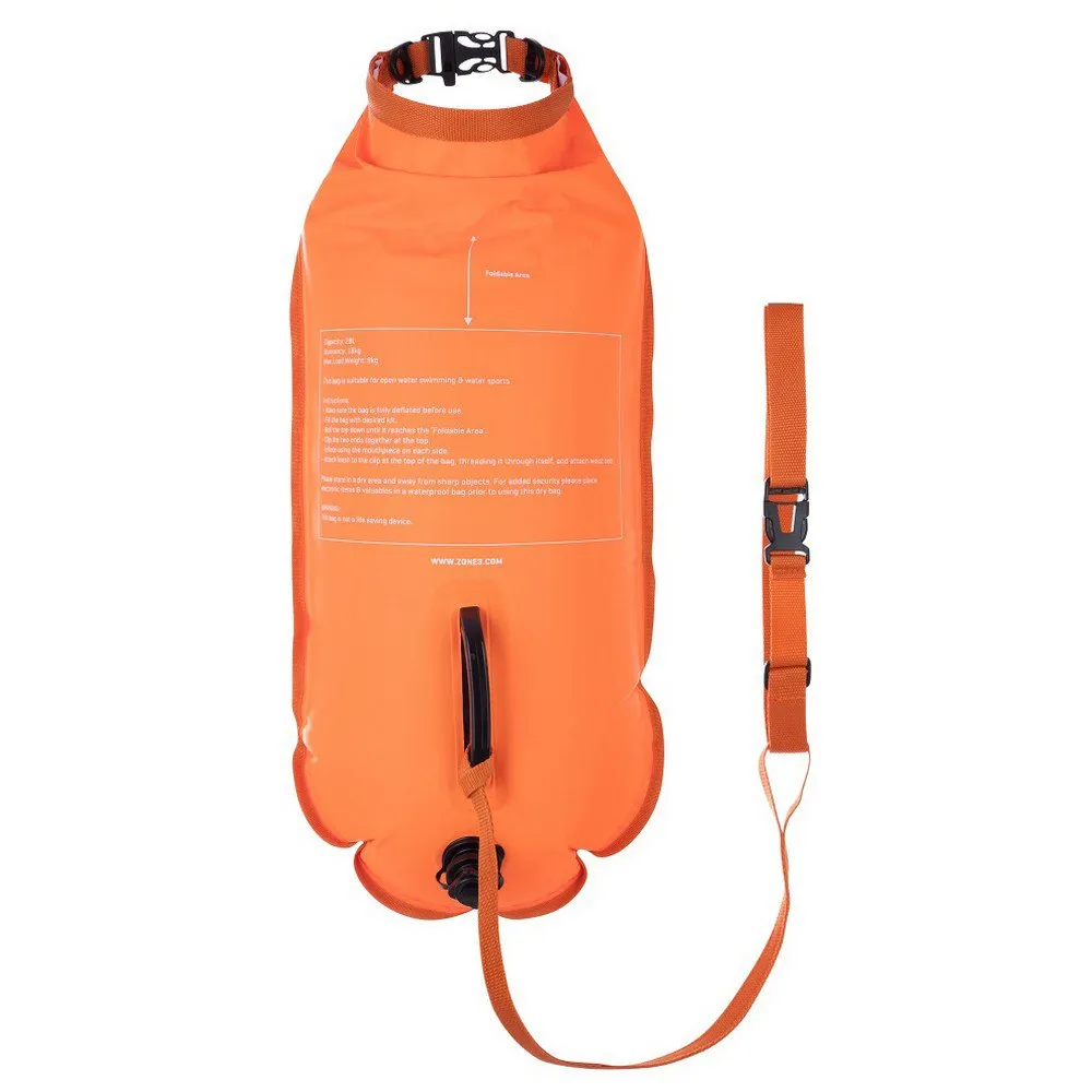 Zone3 Dry Bag 2 Led Bøye 28l unisex, Orange