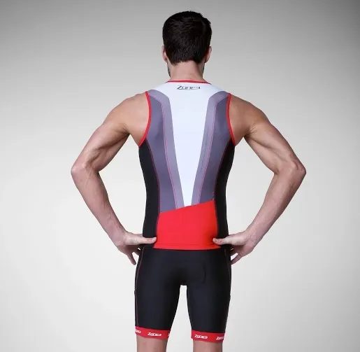 Zone3 Lava Herre Tri Top, Sort