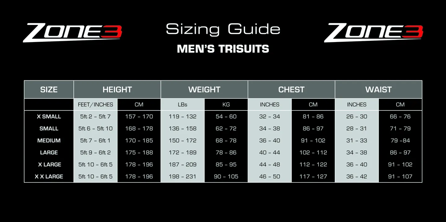 Zone3 Lava Herre Tri Top, Sort