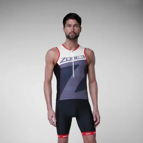 Zone3 Lava Herre Tri Top, Sort