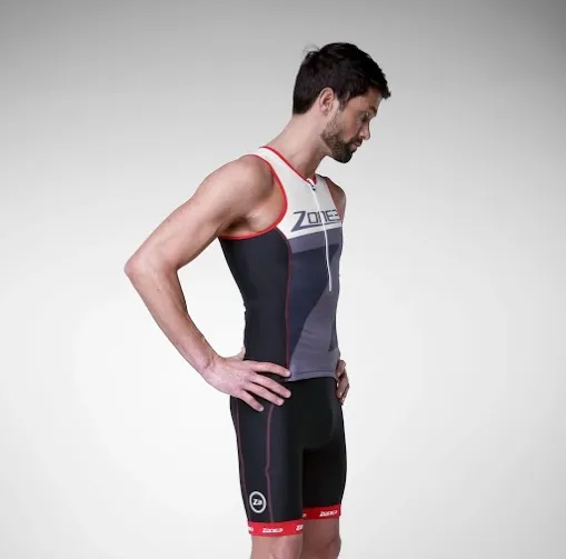 Zone3 Lava Herre Tri Top, Sort