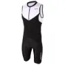 Zone3 Lava Long Distance Tri Ermeløs Triatlon-drakt male, Black / white / red