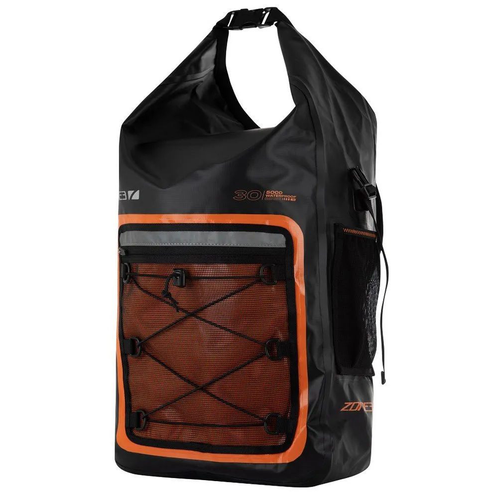 Zone3 Open Water Ryggsekk unisex, Orange / black, One Size