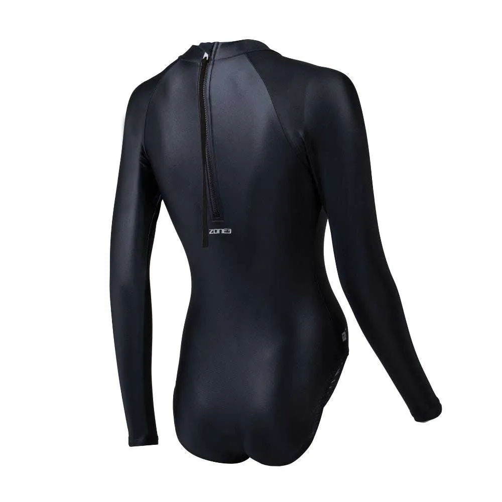 Zone3 Ows Ti+ Thermal High Neck Langarmet Badedrakt female Zone3 Ows Ti+ Thermal High Neck Langarmet Badedrakt female
