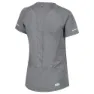 Zone3 Power Burst Xrc Kortarmet T-skjorte female, Grey speck / mint