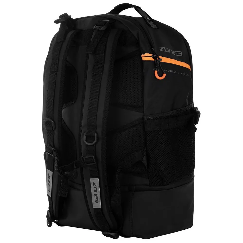 Zone3 Race Performance Ryggsekk unisex, Black, One Size Zone3 Race Performance Ryggsekk unisex, Black, One Size