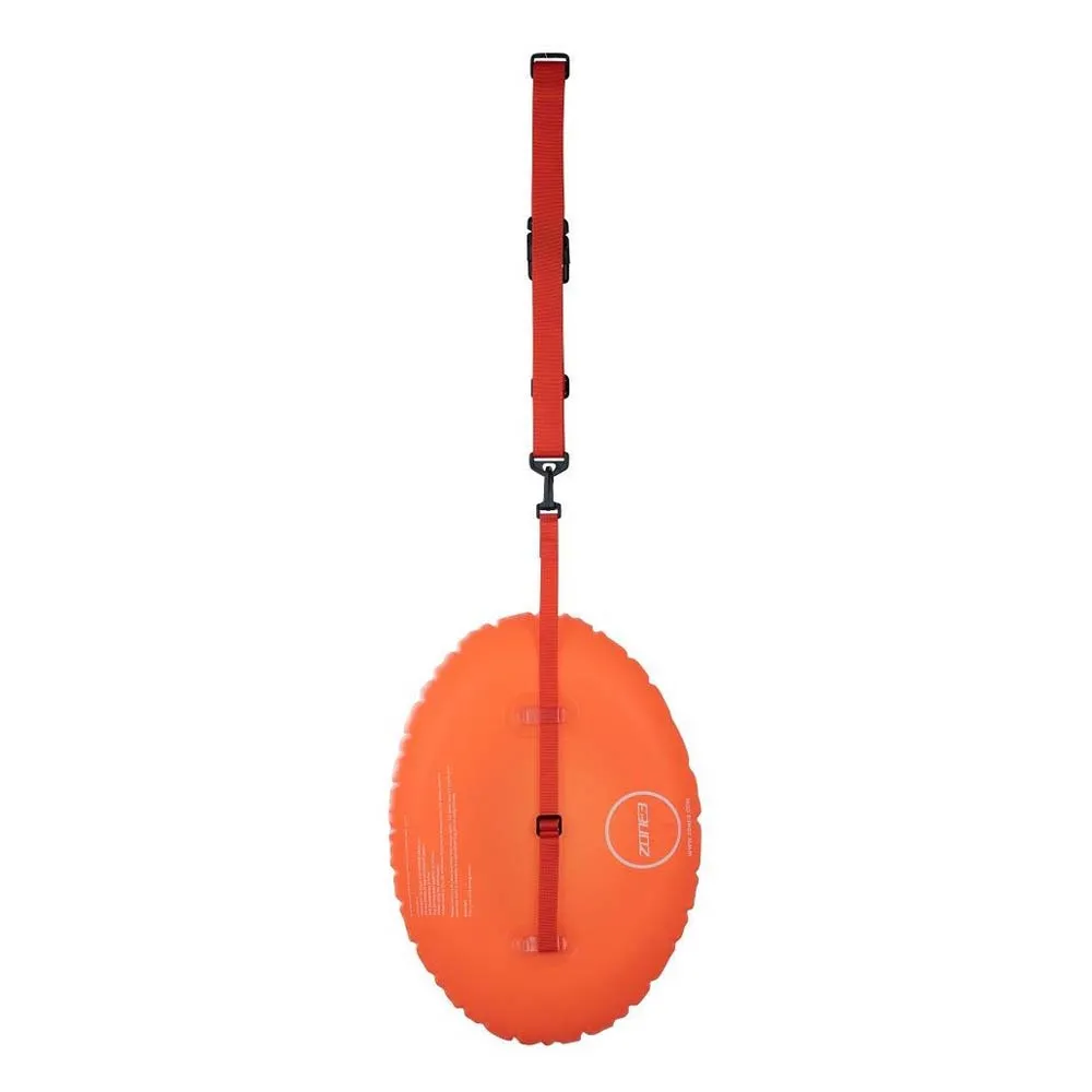 Zone3 Recycled On The Go Sikkerhetsbøye unisex, Hi-vis orange