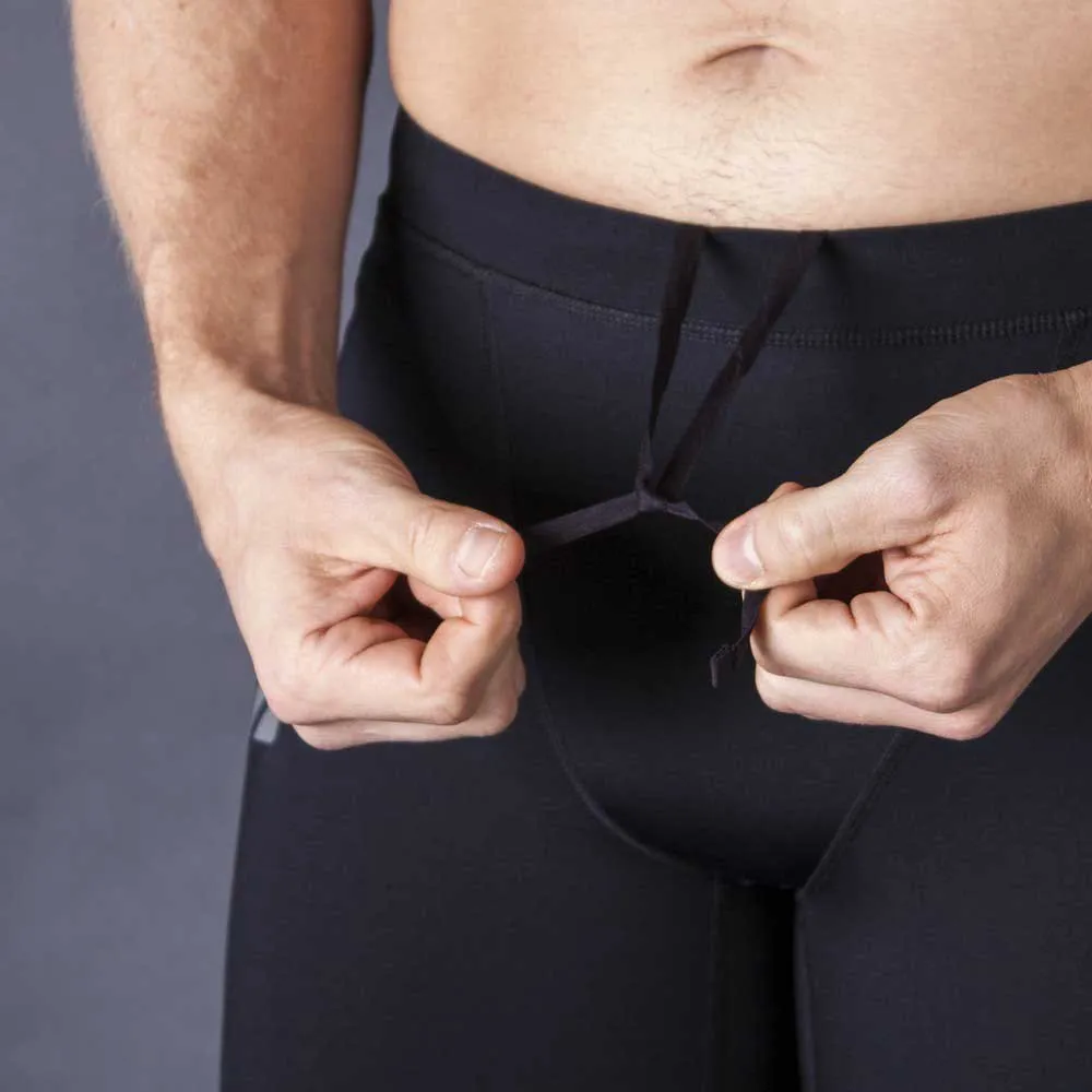 Zone3 Rx3 Compression Korte Leggings male, Black / gun metal Zone3 Rx3 Compression Korte Leggings male, Black / gun metal