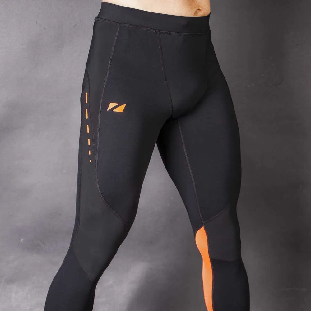 Zone3 Rx3 Compression Leggings male, Black / grey / gun metal Zone3 Rx3 Compression Leggings male, Black / grey / gun metal