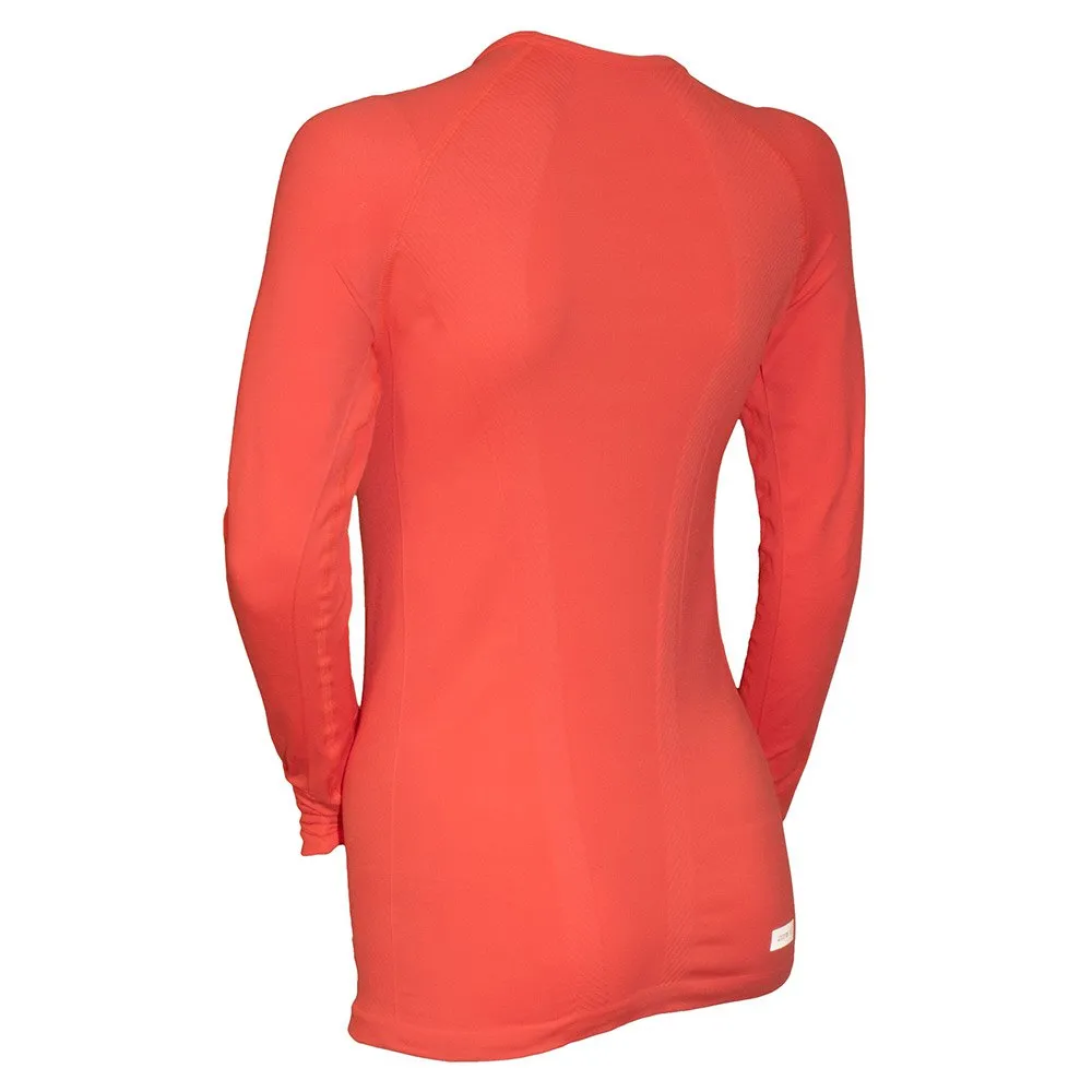 Zone3 Seamless Langarmet Baselag, Hi-vis coral Zone3 Seamless Langarmet Baselag, Hi-vis coral