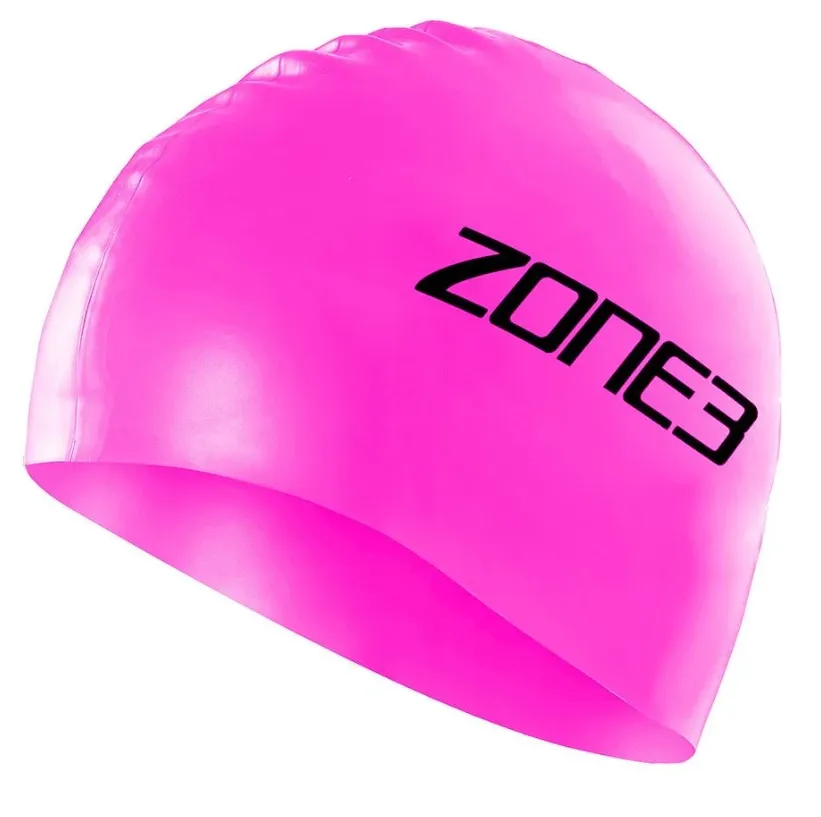Zone3 Silicone Swim Cap Badehette Zone3 Silicone Swim Cap Badehette