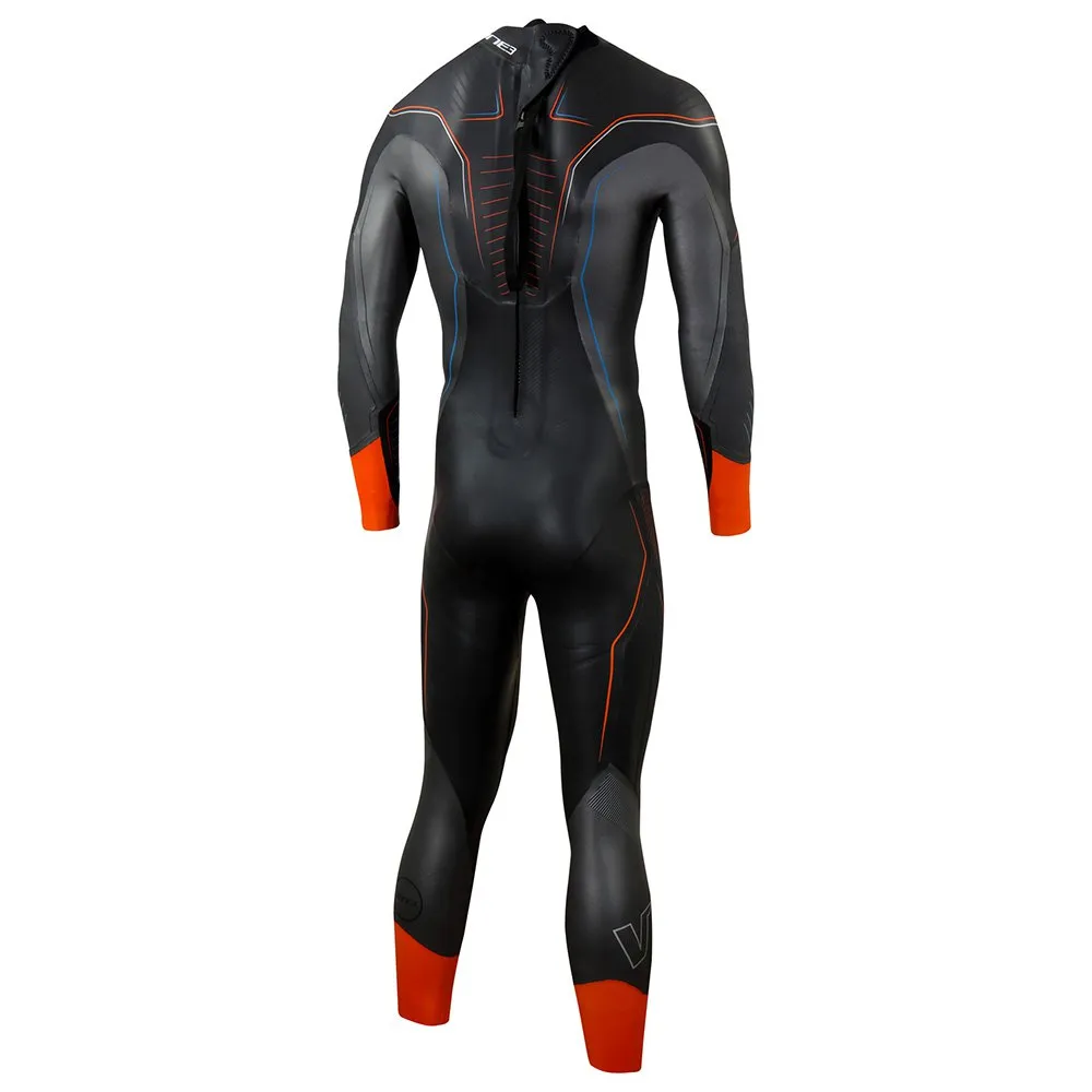 Zone3 Vanquish Våtdrakt I Neopren unisex, Black / gun metal / red, ST Zone3 Vanquish Våtdrakt I Neopren unisex, Black / gun metal / red, ST