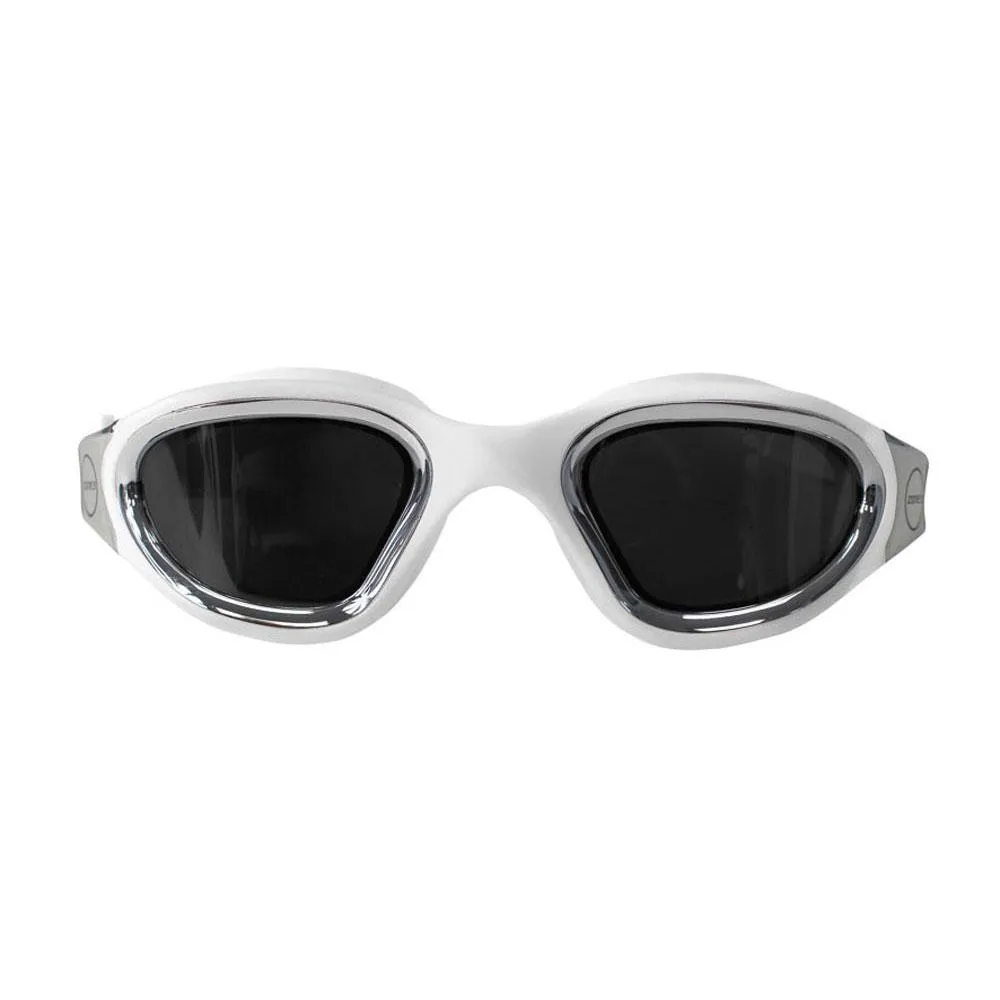 Zone3 Vapour Polariserte Svømmebriller unisex, White / metallic silver, One Size Zone3 Vapour Polariserte Svømmebriller unisex, White / metallic silver, One Size