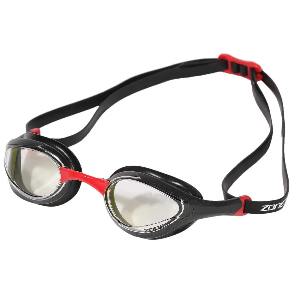 Zone3 Volare Streamline Racing Polariserte Svømmebriller unisex, Clear lens - black / red, One Size Zone3 Volare Streamline Racing Polariserte Svømmebriller unisex, Clear lens - black / red, One Size