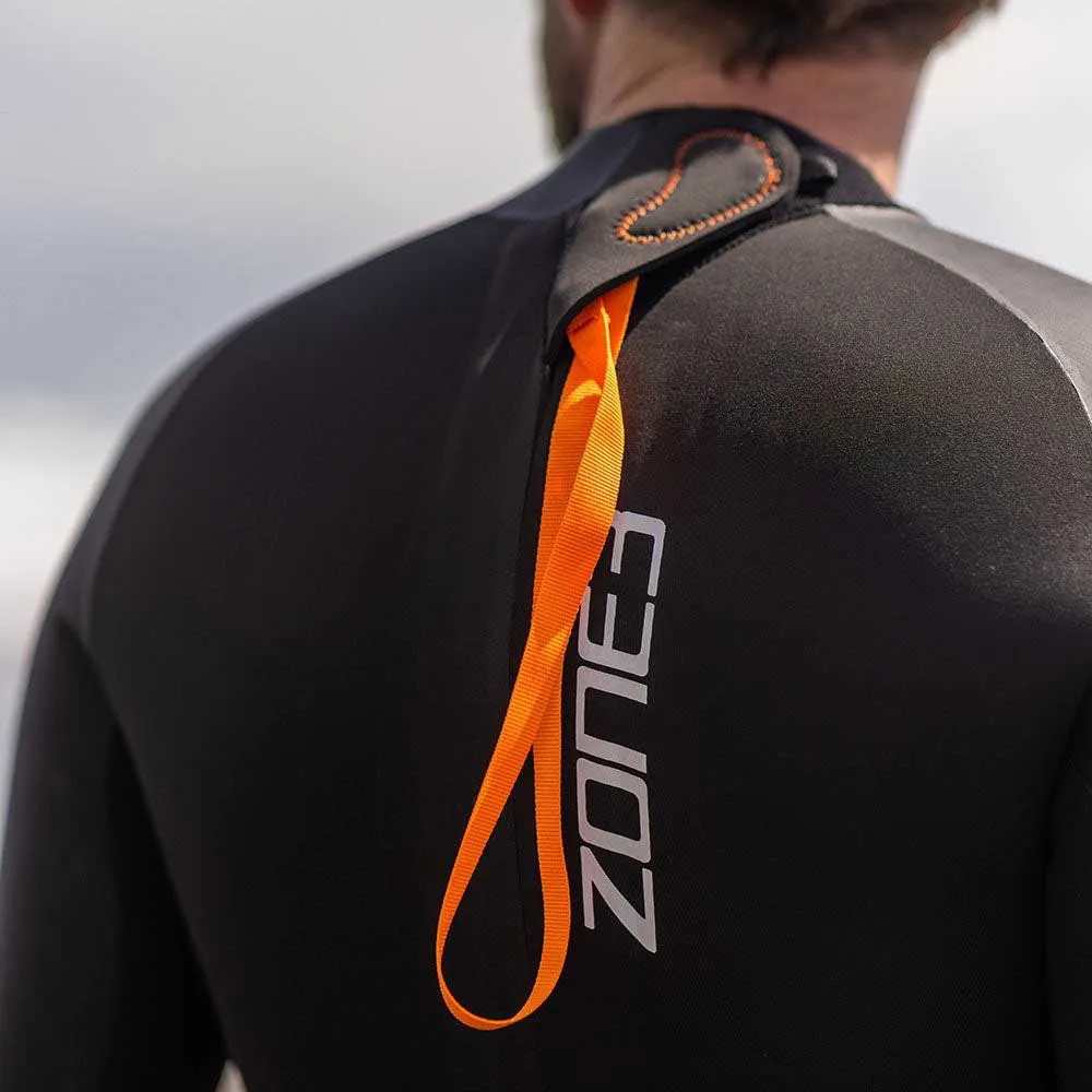 Zone3 Yulex Switch Langermet Neopren Våtdrakt Refurbished unisex, Black / orange, XL Zone3 Yulex Switch Langermet Neopren Våtdrakt Refurbished unisex, Black / orange, XL