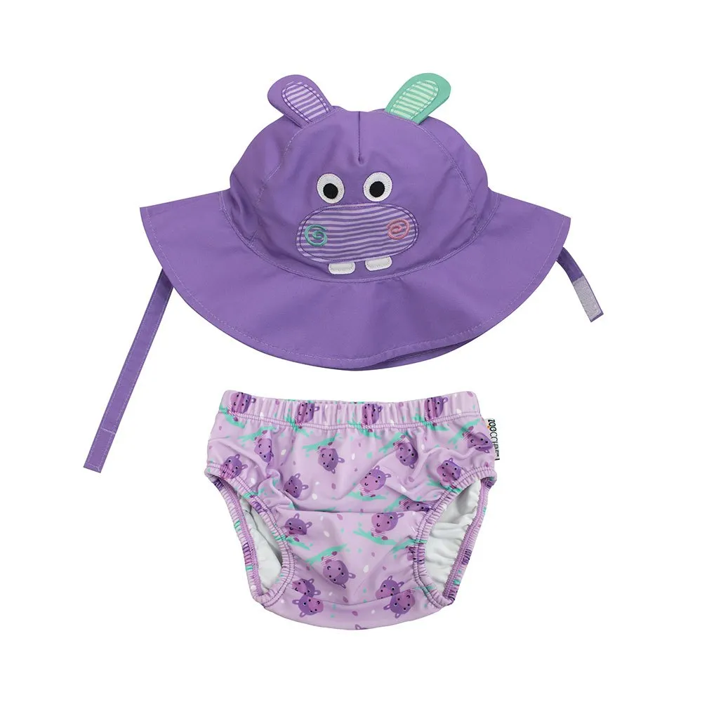 Zoocchini Flodhest Badebleie Upf 50