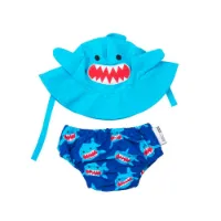Zoocchini Hai Badebleie Med Upf 50 Solbeskyttelse Zoocchini Hai Badebleie Med Upf 50 Solbeskyttelse
