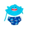 Zoocchini Hai Badebleie Med Upf 50 Solbeskyttelse