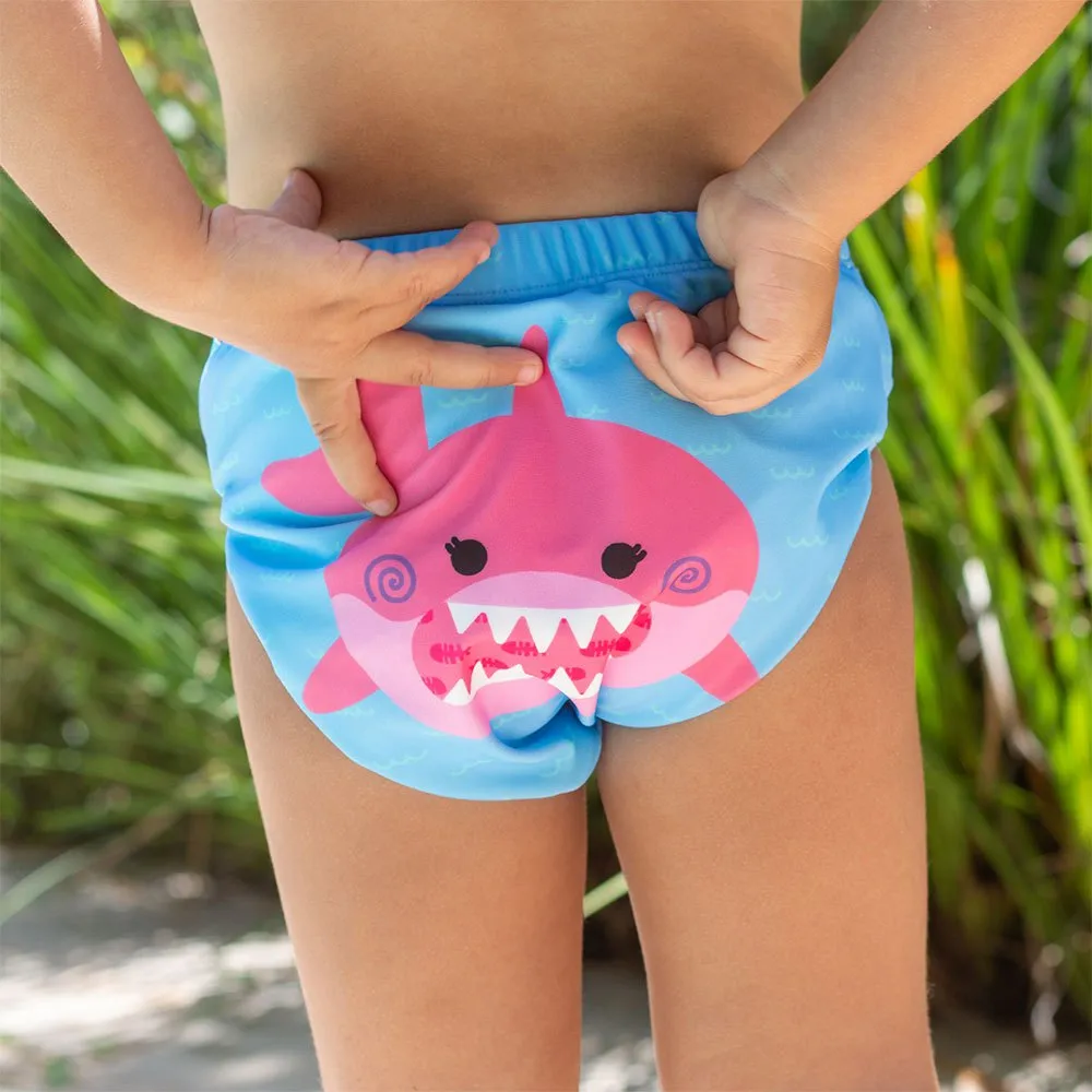 Zoocchini Hain Badebleie Upf 50 Enheter, Pink, 6-12MON Zoocchini Hain Badebleie Upf 50 Enheter, Pink, 6-12MON