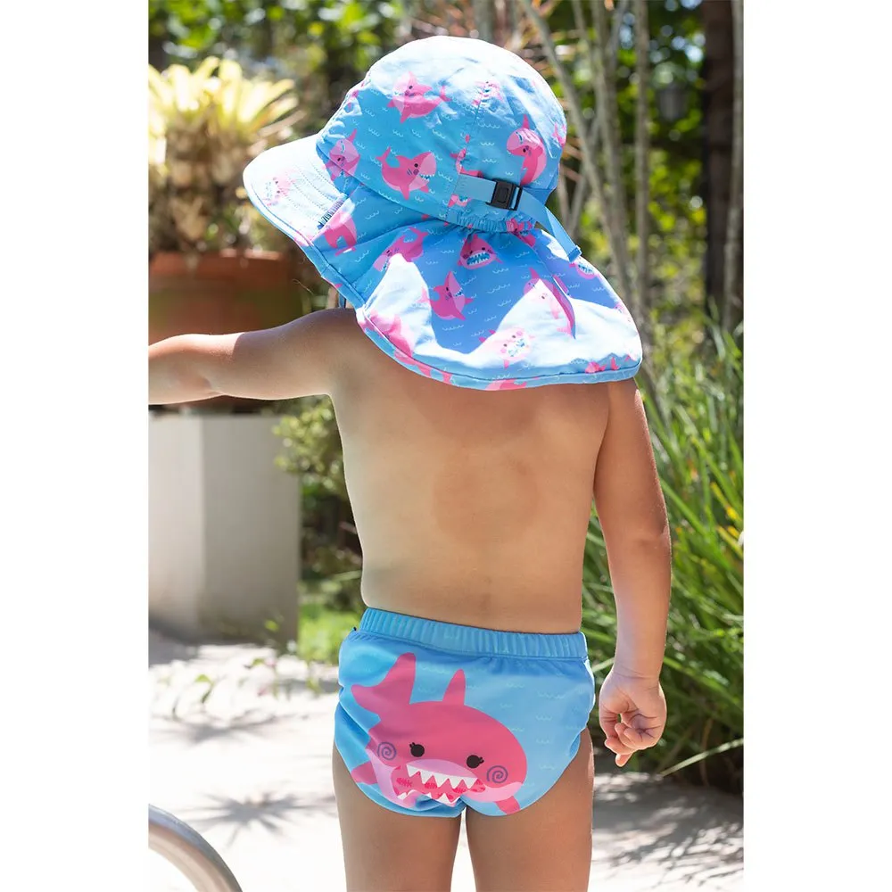 Zoocchini Hain Badebleie Upf 50 Enheter, Pink, 6-12MON Zoocchini Hain Badebleie Upf 50 Enheter, Pink, 6-12MON