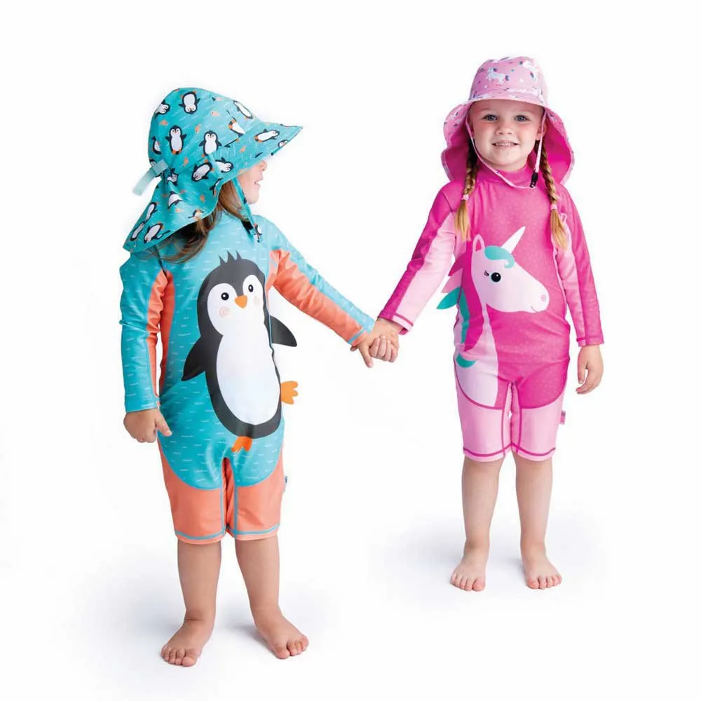 Zoocchini Pingvin Upf 50 Hatt, Multicolor, 6-24MON Zoocchini Pingvin Upf 50 Hatt, Multicolor, 6-24MON