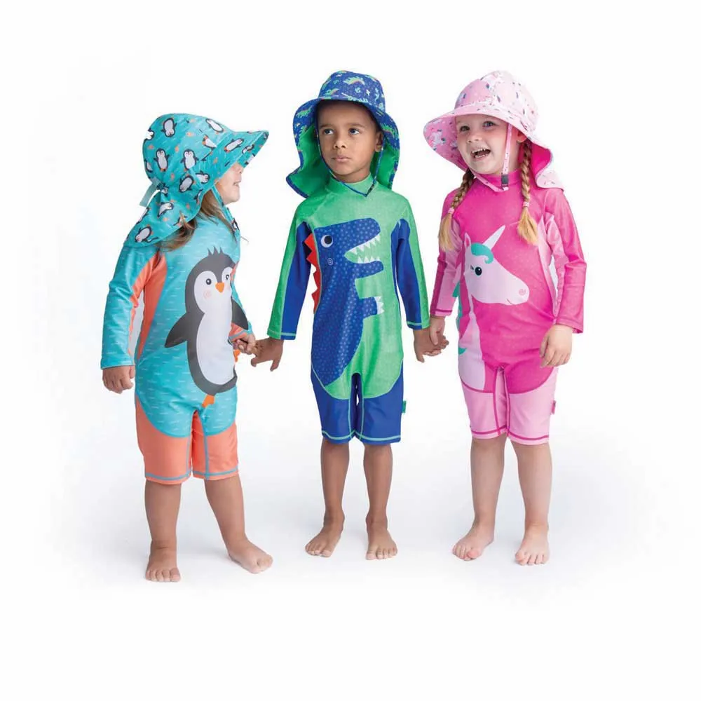 Zoocchini Pingvin Upf 50 Hatt, Multicolor, 6-24MON Zoocchini Pingvin Upf 50 Hatt, Multicolor, 6-24MON