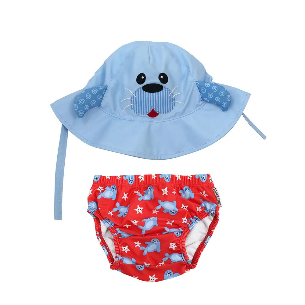 Zoocchini Seal Badebleie Upf 50