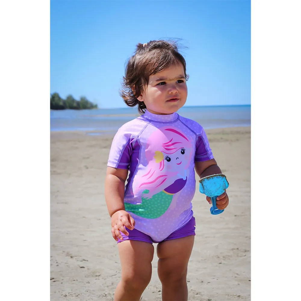 Zoocchini Siren Baby Langermet Badedrakt Upf 50