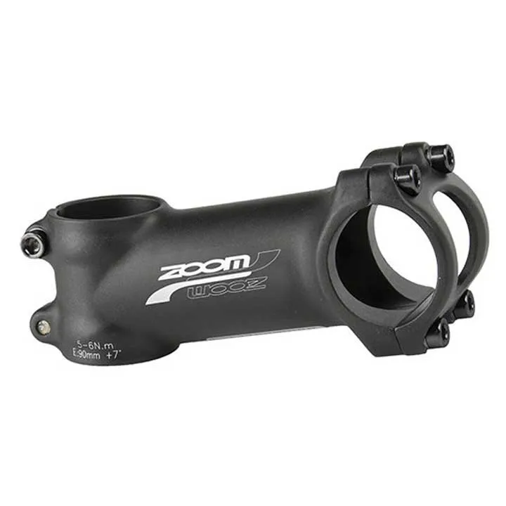 Zoom 1 1/8´´ 31.8 Mm Sykkelstyrestem, Black, 90mm, 7º Zoom 1 1/8´´ 31.8 Mm Sykkelstyrestem, Black, 90mm, 7º
