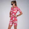 Zoot Aero Full Zip Blooms Kortermet Trisuit female
