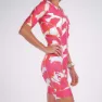 Zoot Aero Full Zip Blooms Kortermet Trisuit female