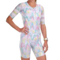 Zoot Aero Full Zip Dream Kortermet Trisuit female Zoot Aero Full Zip Dream Kortermet Trisuit female