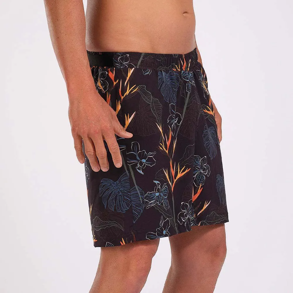 Zoot Hilo Shorts male, Black / blue / orange Zoot Hilo Shorts male, Black / blue / orange