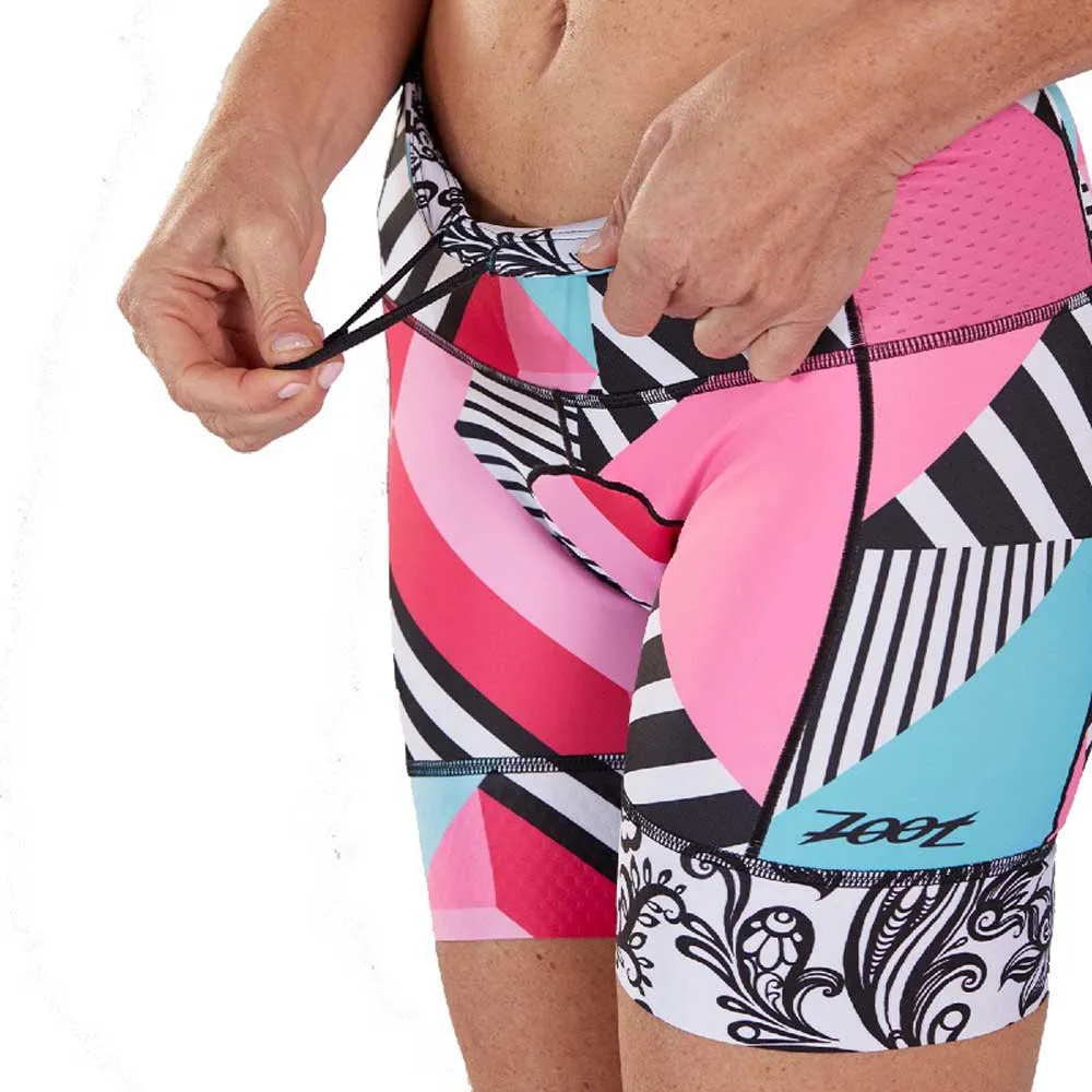 Zoot Ltd 6ll Cali 19 Sykkelshorts Uten Seler, Blue / pink / black / white