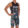 Zoot Ltd 83 19 Ermeløs Triatlon-drakt male, Flowers