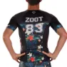 Zoot Ltd Aero 83 19 Kort Ermet Trøye, Black / flowers, S